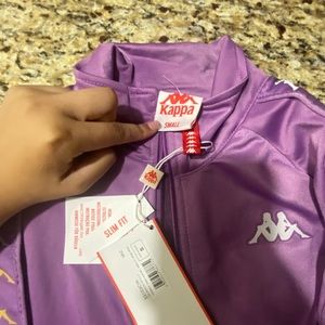 brand new kappa zip up 💜NEVER WORN!